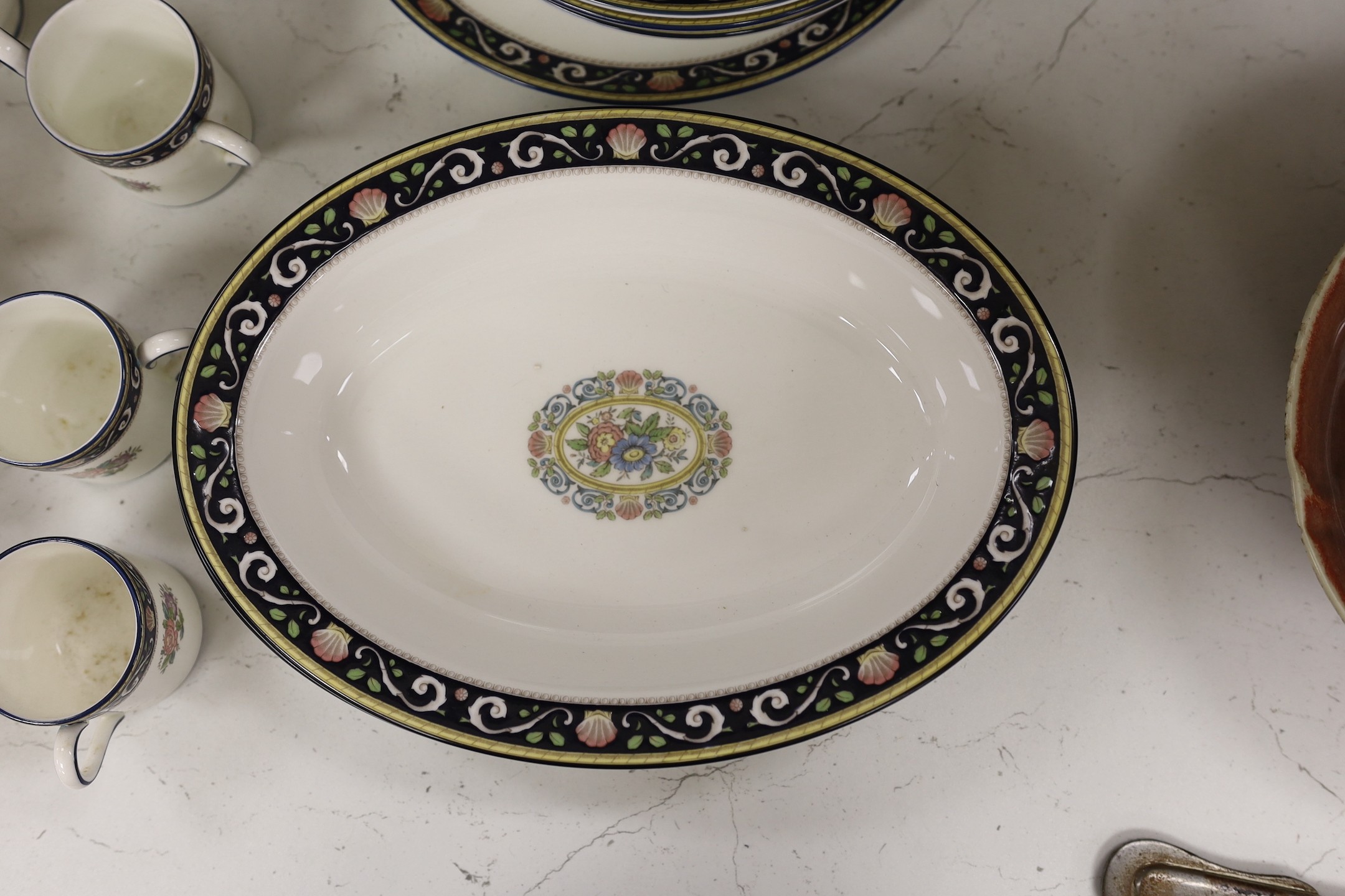 A large Wedgwood Runnymede W4472 dinner service